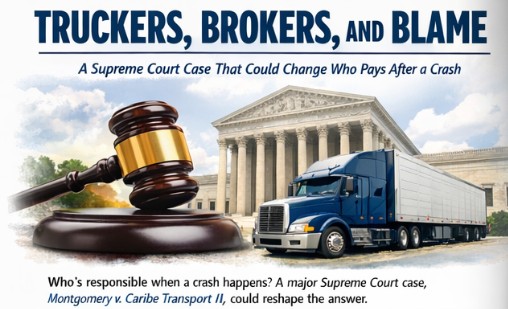 ⚖️ Supreme Court &amp; Trucking Liability
A landmark case could determine whether brokers share responsibility after catastrophic crashes. simplebooklet.com/thestandmarch