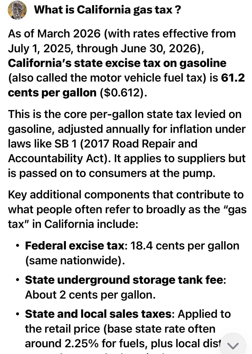 zombieputin2's tweet photo. @GavinNewsom You think this could have anything to do with gas being a buck $ more there you fake.. https://t.co/rHCGyAUT9E
