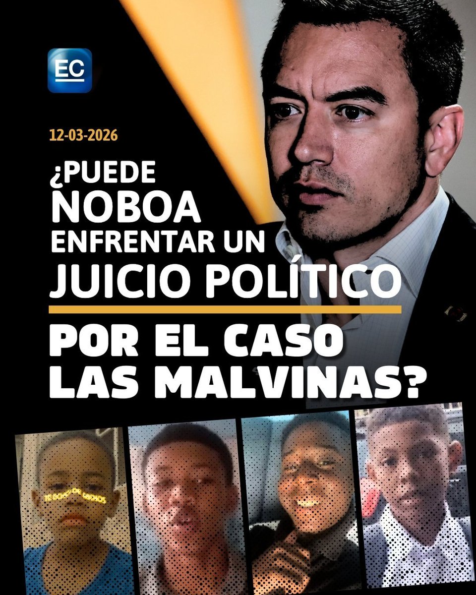 Atención 🚨
Consideran que Daniel Noboa debería ser llevado a jucio político por la desaparición forsoza y posterior asesinato de los 4 niños de las Malvinas en manos de los militares?
Comenta, es importante saber tu opinión, comparte y sigue la cuenta.