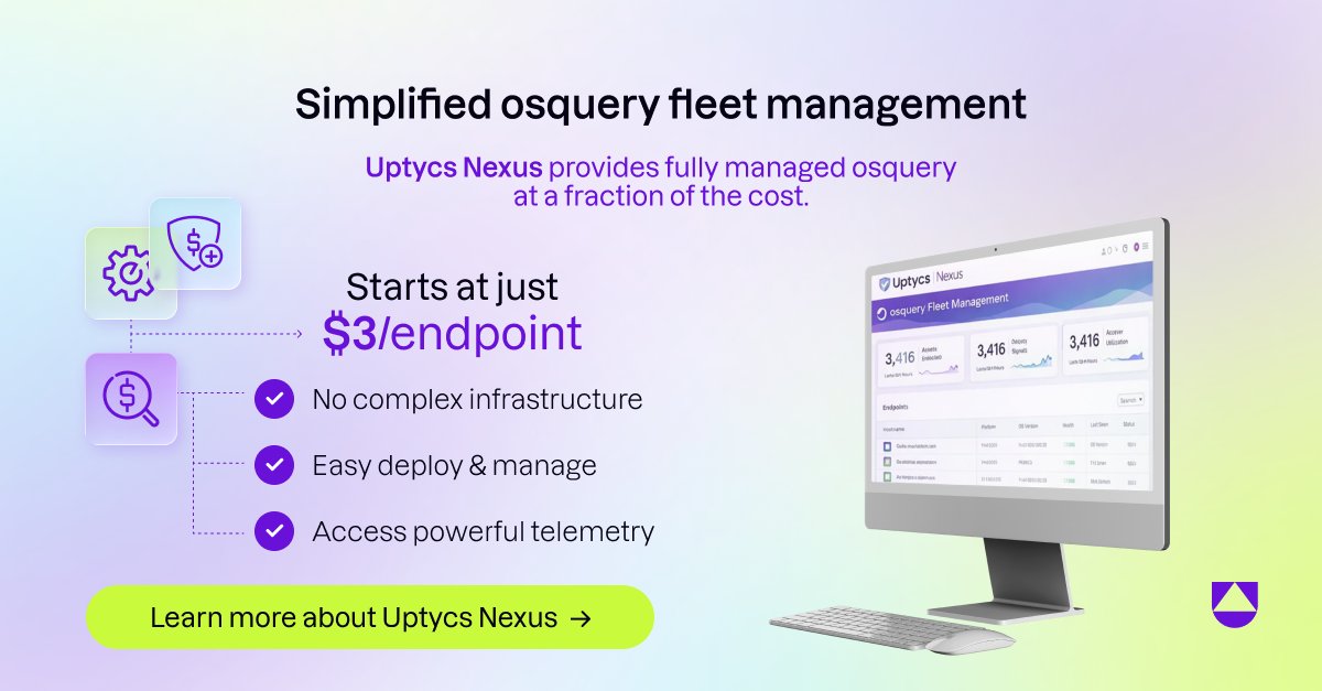 Uptycs - CNAPP for Hybrid Cloud Security tweet media