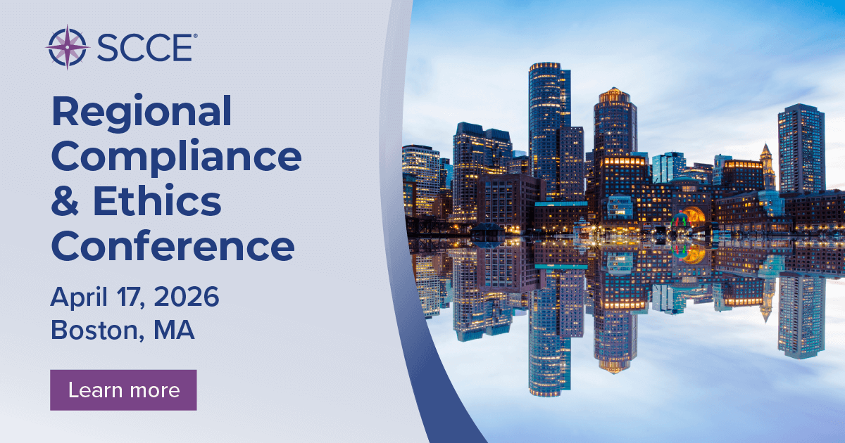 Society of Corporate Compliance and Ethics (SCCE)® tweet media