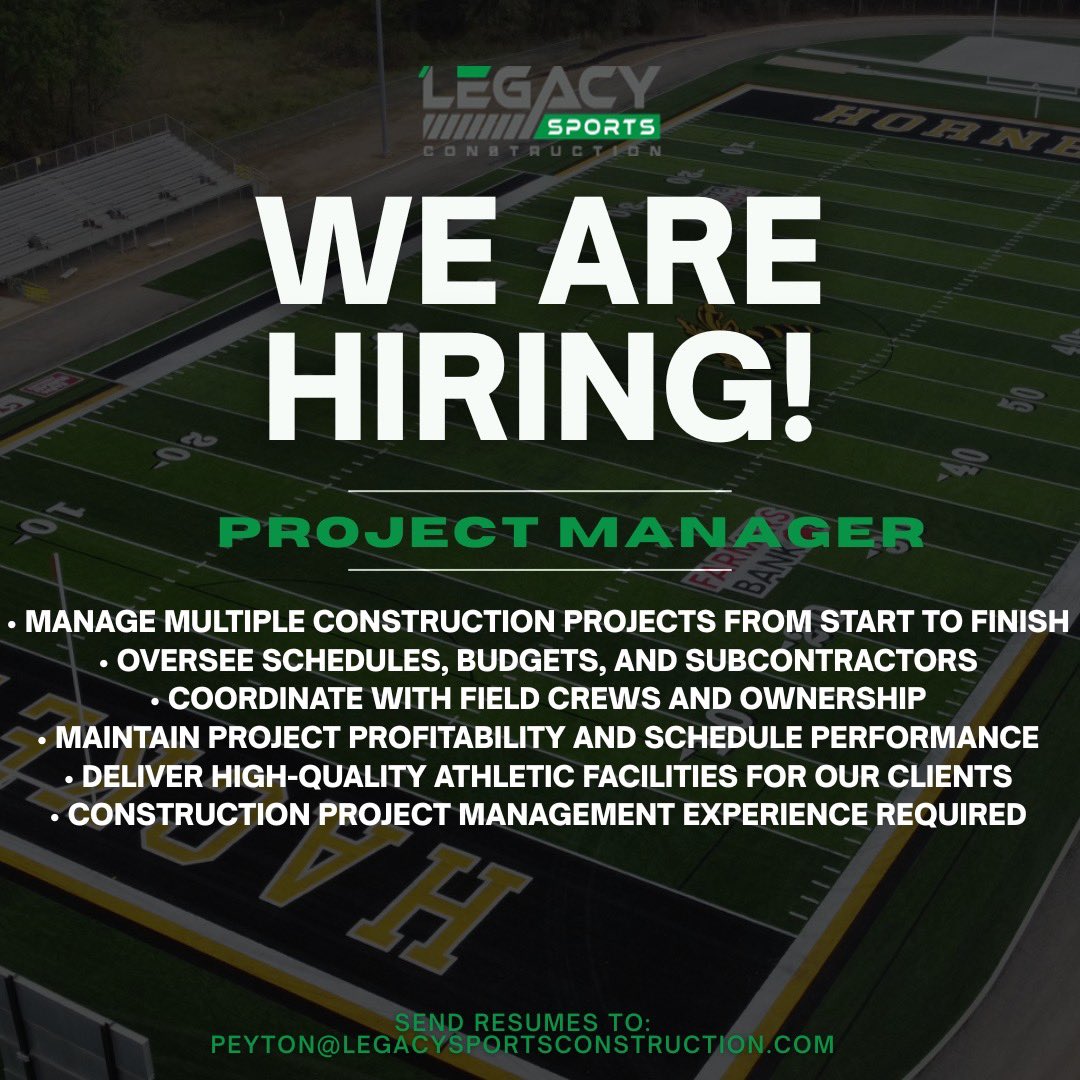 Legacy Sports Construction tweet media