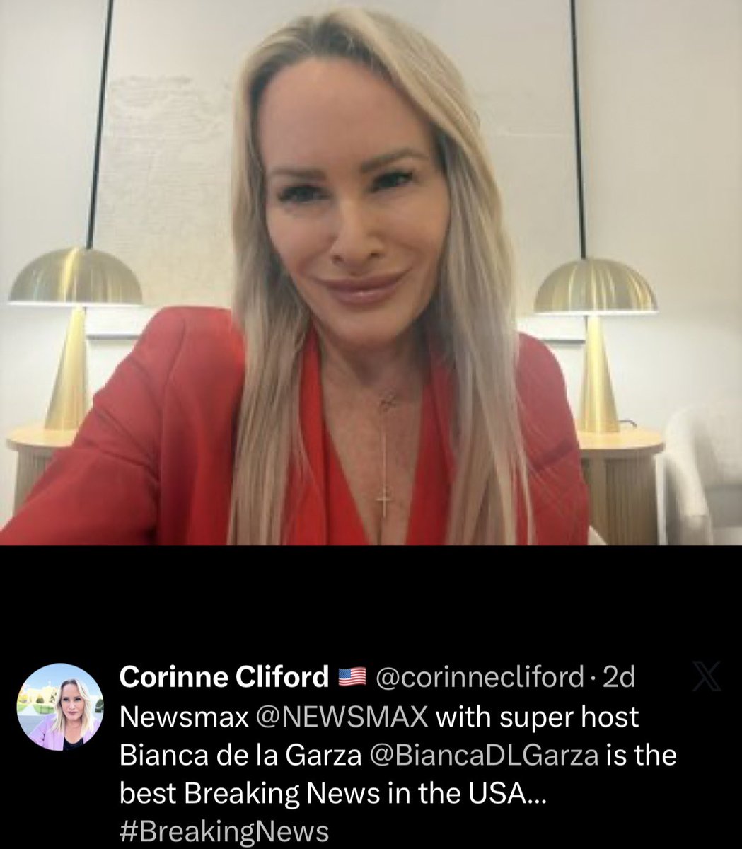 SatireAP's tweet image. In case you don’t recognize Corinne Cliford, she has Mar-a-Lago face now