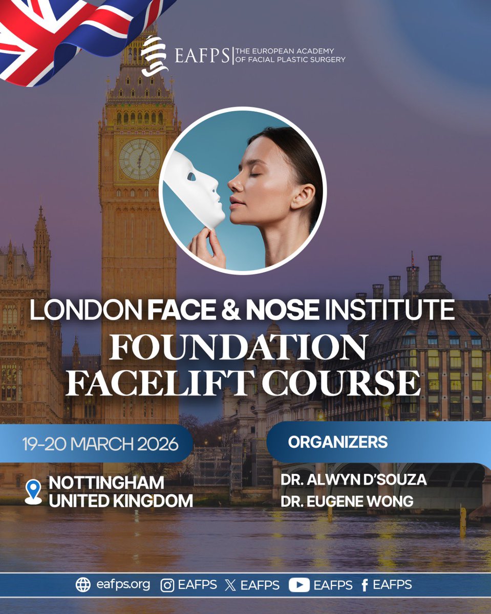 The European Academy of Facial Plastic Surgery tweet media