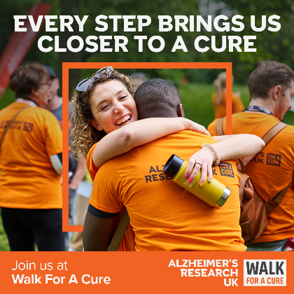 JamesAlzUK's tweet photo. Who will you walk for? 🧡

Sign up for Walk For A Cure with @AlzResearchUK – a series of family-friendly 5km walks or go further with walks up to 42km for those seeking a real challenge for 2026. 🚶

Secure your place today: https://t.co/RPVqlUrYA1 https://t.co/OB982nYL9J