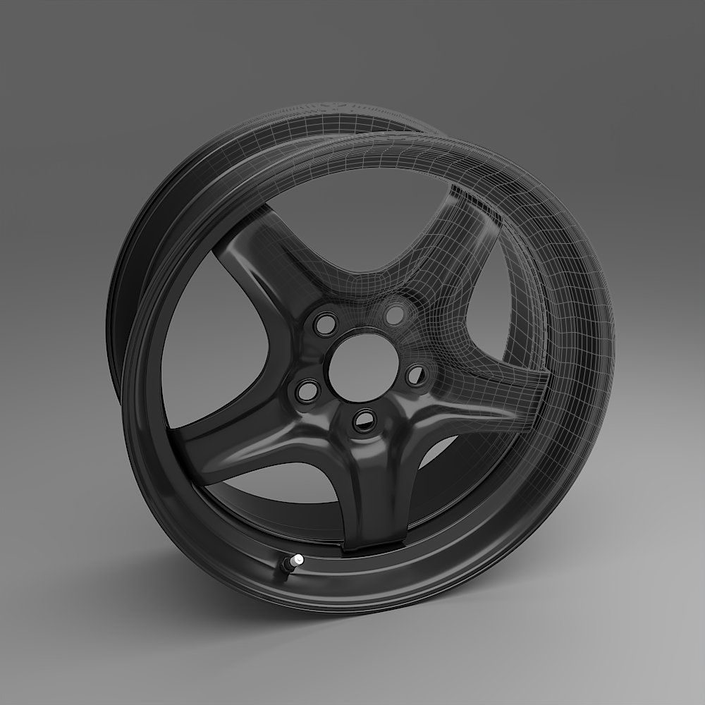 Another wheel complete! Opel Insignia steelie