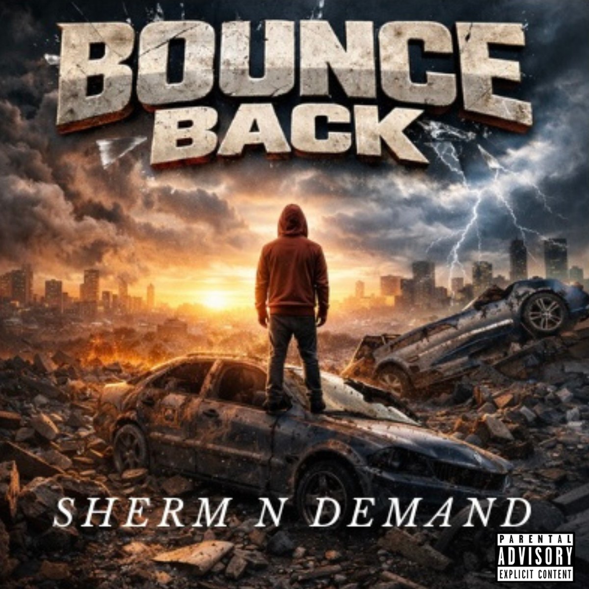 sherm_N_Demand's tweet photo. “It’s time. ‘Bounce Back’ is out now everywhere 🎧
Track 1 of 11 in my 11/16s series.
This is for anyone who took a loss and refused to stay down.
Comment ‘BOUNCE BACK’ if you feel this one.

https://t.co/n7or7VyfYd https://t.co/kOG5gHYyv4