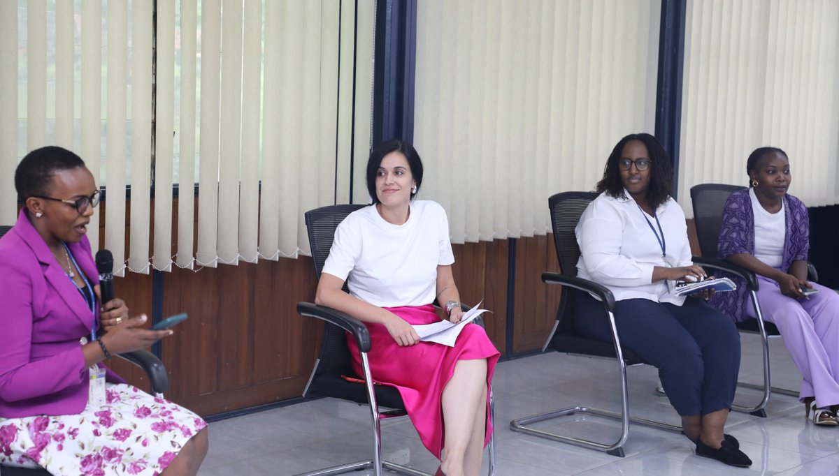 WFP_Rwanda_CD's tweet photo. This #IWD2026, we celebrated the @WFP🇷🇼female staff today, whose dedication advances our mission every day. And to the men who champion equality through their actions, thank you. #GenderEquality is about all of us. When women thrive, communities gain &amp; we all rise. #GiveToGain💜 https://t.co/MG2u91m8Gm