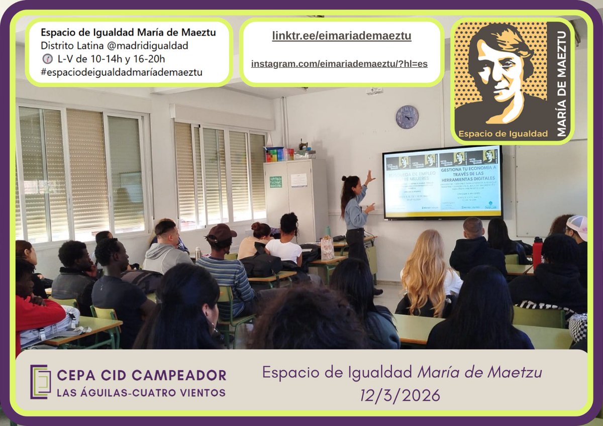 CEPA Cid Campeador Las Águilas-Cuatro Vientos tweet media