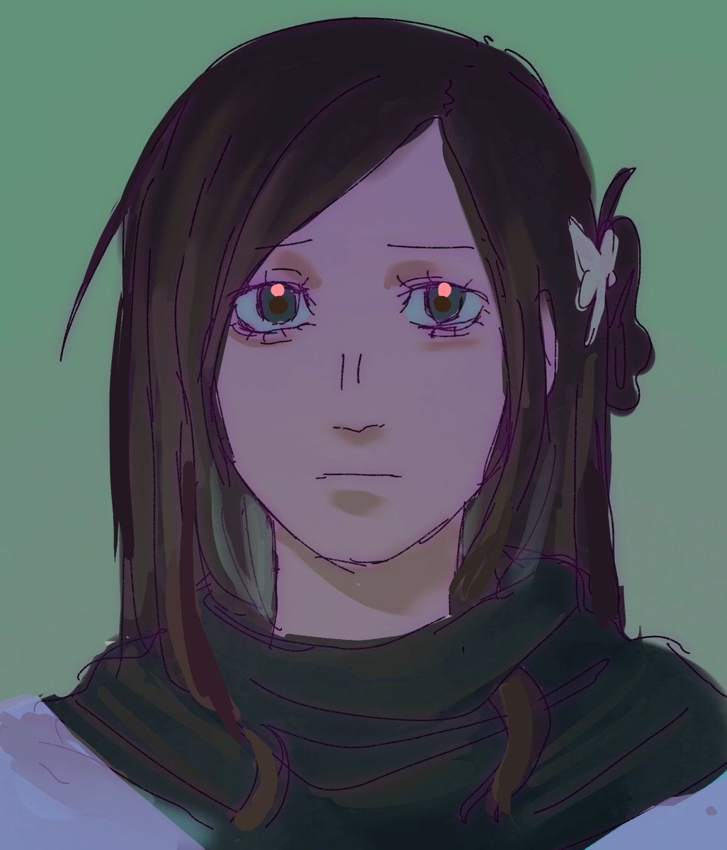 girl put away your big sad eyes (and unsettling vibes) #zeroescape