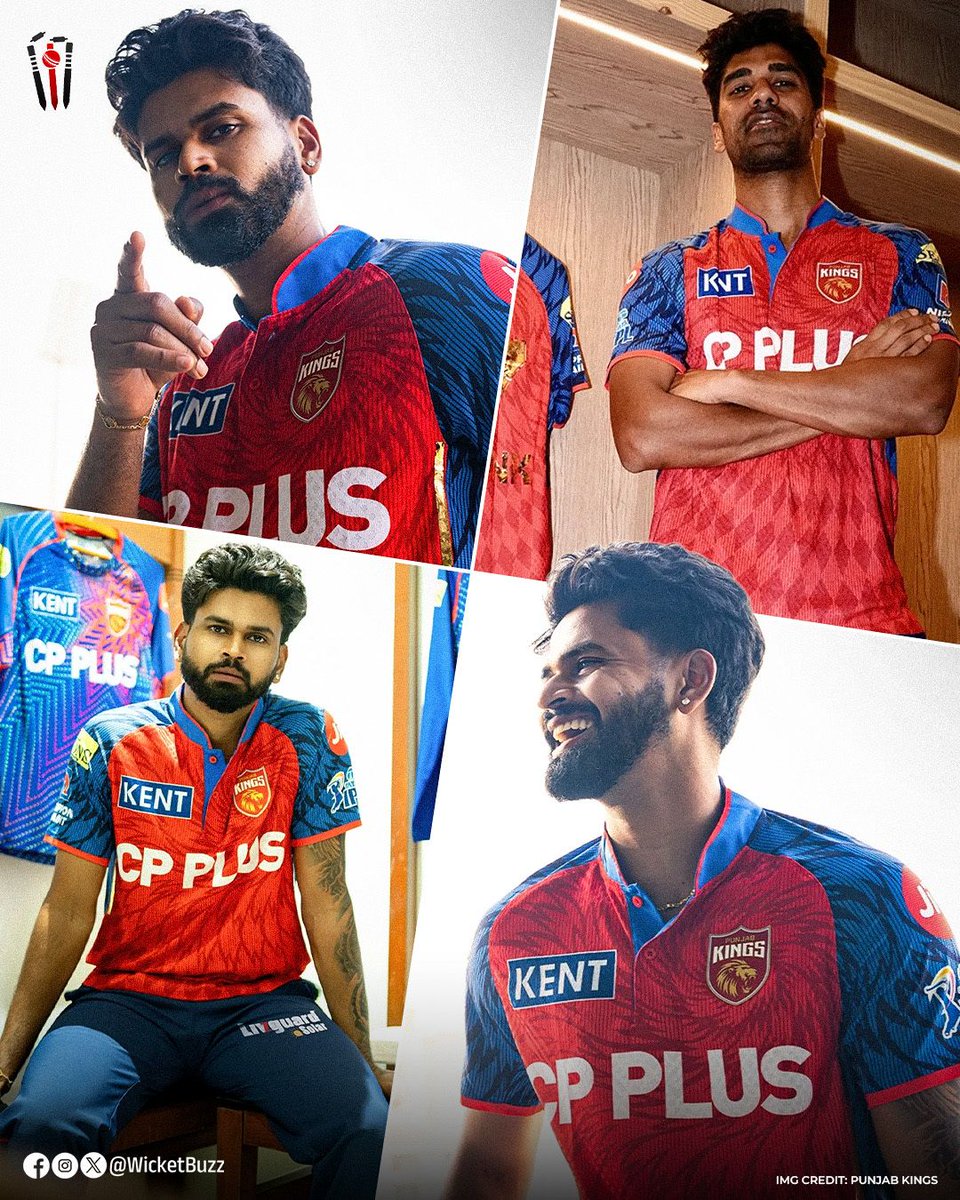 wicketbuzz's tweet photo. THE SARPANCH STYLE! ๐ฆโฆ๏ธ
Punjab Kings unveil their new threads for #IPL2026! A bold blend of red and blue, inspired by the "Force of Fury."
The Sarpanch and his squad are looking sharp and ready for battle! โค๏ธ๐
๐ธ: pbks
#PunjabKings #SaddaPunjab #IPL2026 #WicketBuzz https://t.co/Tp6F0SUnEV