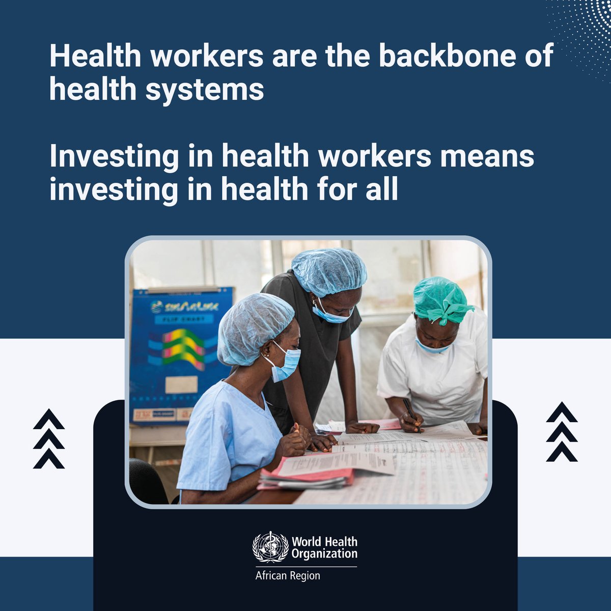 In 2025:

▶️ 47 countries in the African region strengthened health workforce data systems
▶️ Africa’s first prototype competency-based curricula for 10 health professions was launched
▶️ Countries advanced investment in workforce education, deployment and retention

Investing in