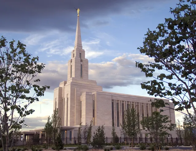Took my deacons to the Oquirrh Mountain Utah Temple this week.  For a couple of them, it was their very first time doing baptisms and not just an open house. It was a special experience that I hope they'll always remember.
And yes, we got ice cream afterwards. :)