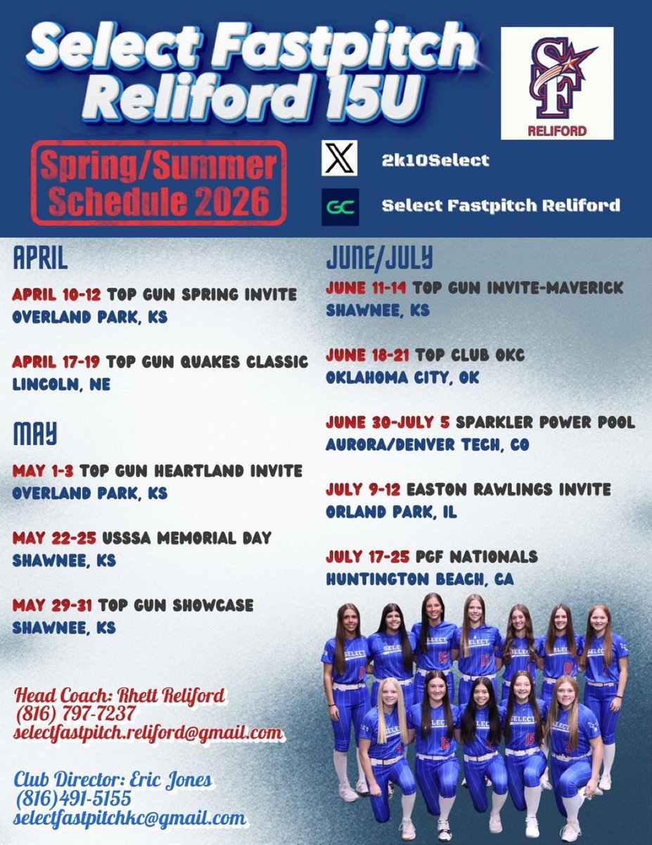 Select Fastpitch 2K10-Reliford tweet media
