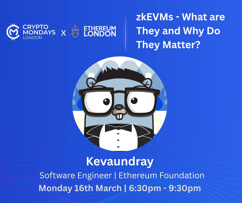 CryptoMondays London tweet media