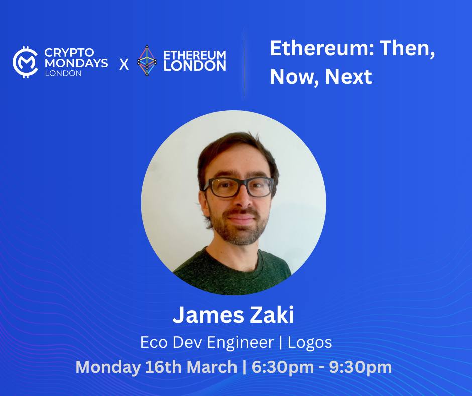 CryptoMondays London tweet media