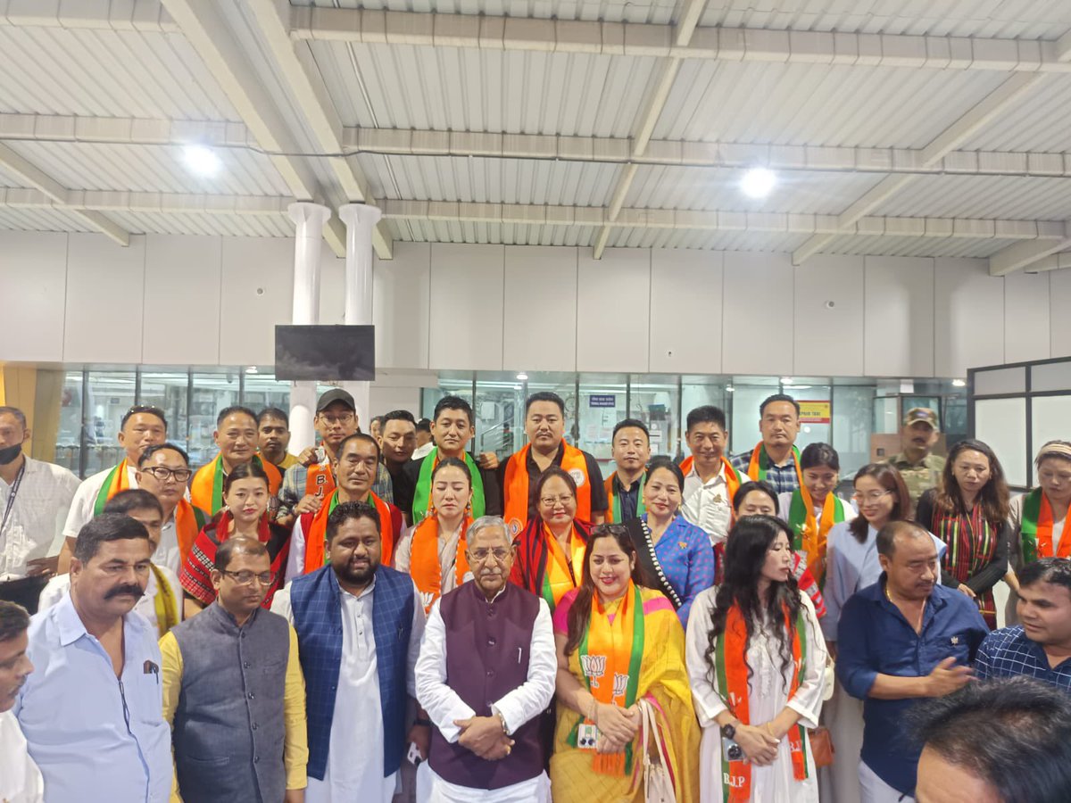 Heartiest Congratulations to Shri Nand Kishore Yadav as the Governor of Nagaland.A warm welcome to our Land of Festivals.We look forward to your Distinguished Leadership and Guidance in bringing the State towards Greater Peace,Progress,Prosperity &amp; Development to our People.