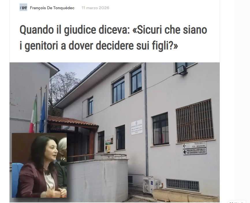 Siddh60's tweet photo. Gente come la #angrisano non doveva fare il #magistrato: doveva essere scartata per cecità ideologica.
Peraltro ignora la dichiarazione dei diritti dell'uomo che è chiara al riguardo di chi ha la priorità nell'educazione dei figli! Quindi oltre che pregiudizialmente motivata , neanche conosce la normativa!
Ma chi abbiamo fatto entrare in #magistratura?
https://t.co/jJUC2pR3VM