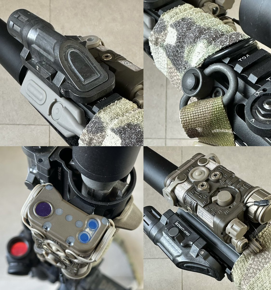 BlackKnightGear's tweet photo. 再投稿
@SPA001
DEVGRU 偵察用 HK416 ライフルに搭載された BKG NGAL LA23 レーザー デバイス。
#NGAL #peq15 #PEQLA5 #laserdevice #nswdg #devgru #deltaforce #24sts #opscore #lbtinc #teamwendy #cryeprecision #aor1 #aor2 #multicam #airsoft #milsim #6094 #hk416 #サバゲー #ミリタリー販売 https://t.co/Q3hUkLsm8O