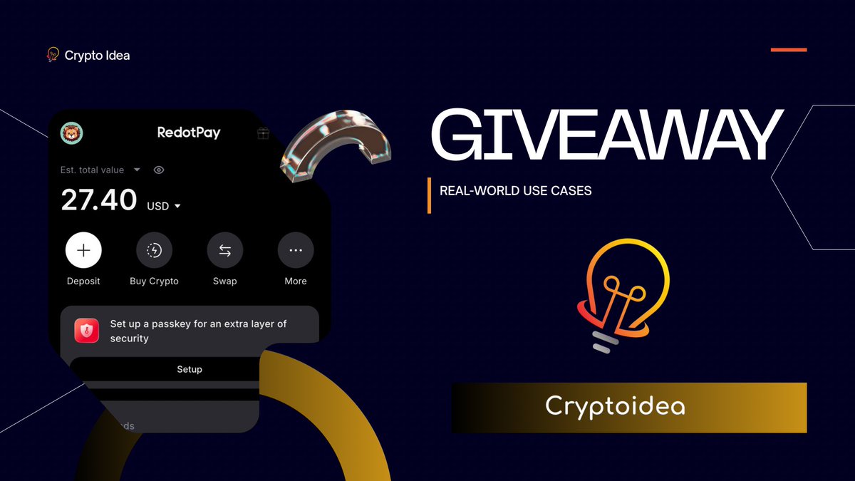 cryptoIdea_News's tweet image. Crypto Idea Giveway 🥳

25$ 1 parson

Follow &amp;amp; retweet and like this post📍
Giveaway winner will be announced 20march. 🔥🥳 #Giveway #give #bonus #Eid #follow #eidbonus #winner
