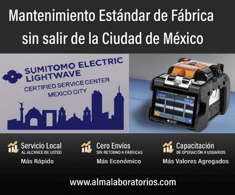 AlmaLabs's tweet photo. Experimente otro Nivel de Calidad en el Servicio
Aumente el tiempo de vida con Servicio Certificado y garantice el máximo retorno de inversión en máquinas de empalme de fibra óptica por fusión
#almalabs #sumitomoelectriclightwave #fusionsplicer #Q102 #Quantum #fibraoptica #otdr https://t.co/KA0wYs1w1X