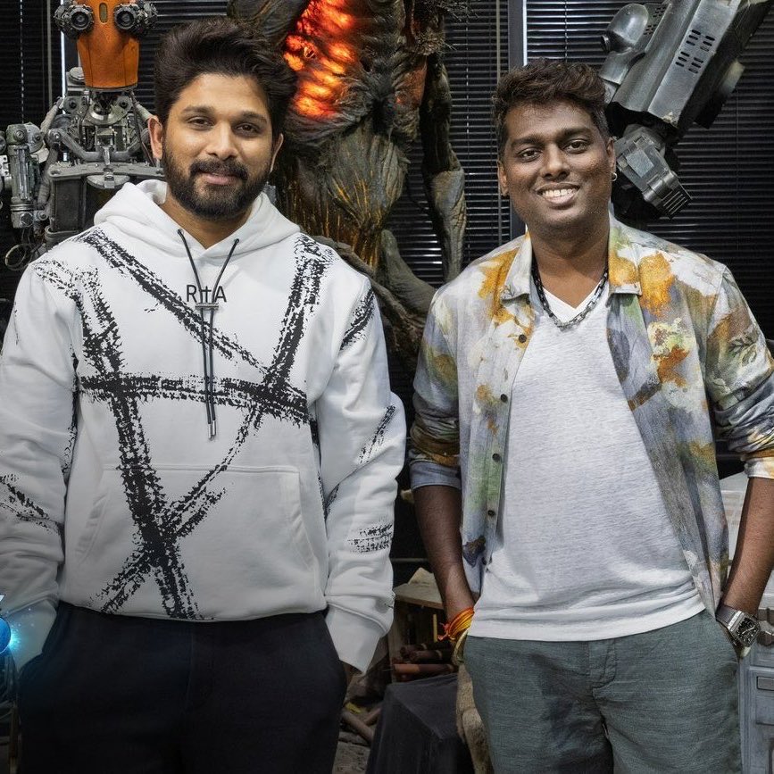 CinemaWithAB's tweet image. #YogiBabu:
"I'm currently Doing #AA26xA6💥. Apart from Tamil, I'm not familiar with other languages✌️. But managing somehow as #Atlee is there, similarly done for #Jawan too🤝. When I tried to mix and speak, #AlluArjun sir said to speak in Tamil itself, so that they will correct