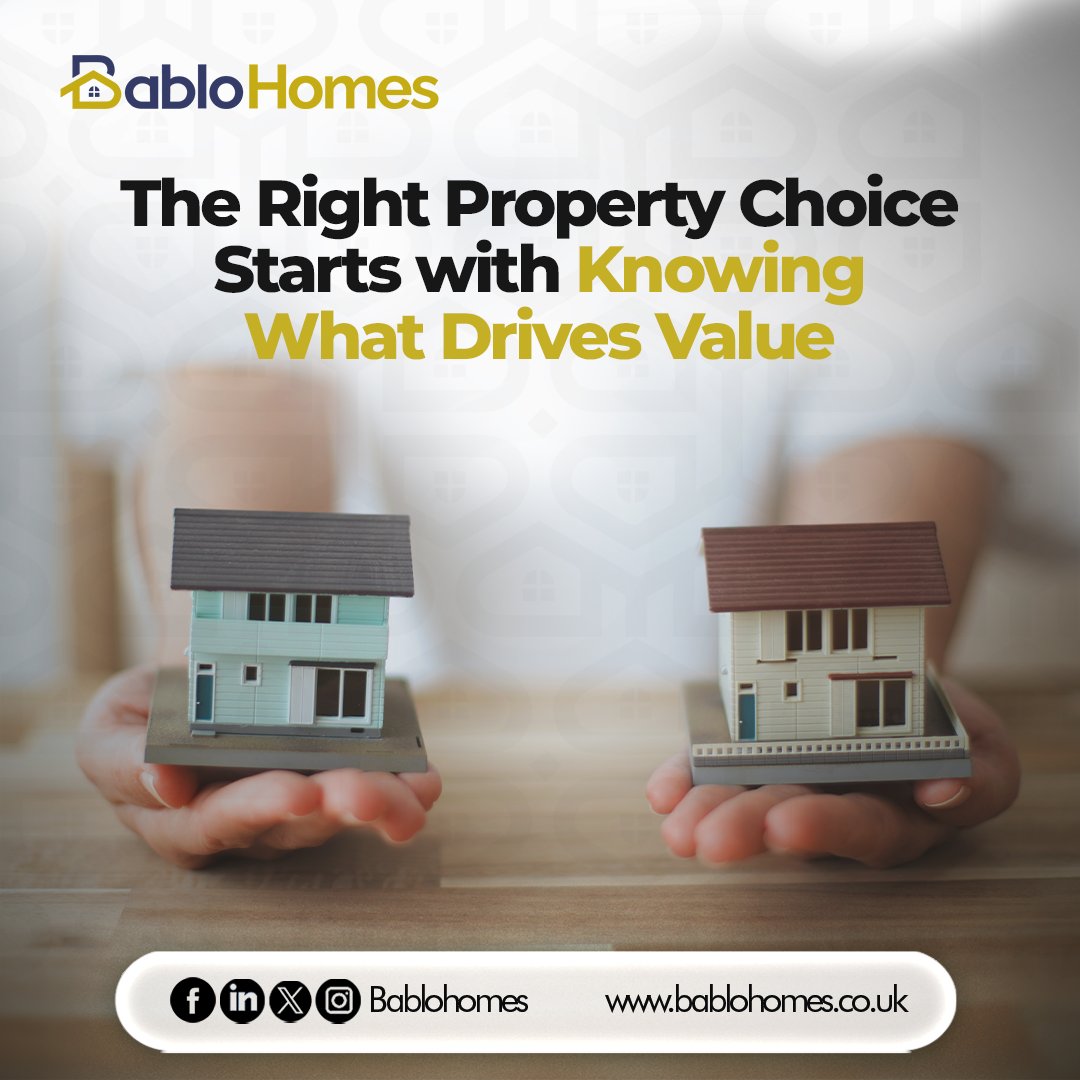 Property vs. Assets: What’s the difference? 
Most buy because they "like the look." We buy because the data demands it.
3 Drivers we track: Infrastructure, Demand and Value-Add
To get started, Use the Link in bio. 🔗
#BabloHomes #UKProperty #Investing