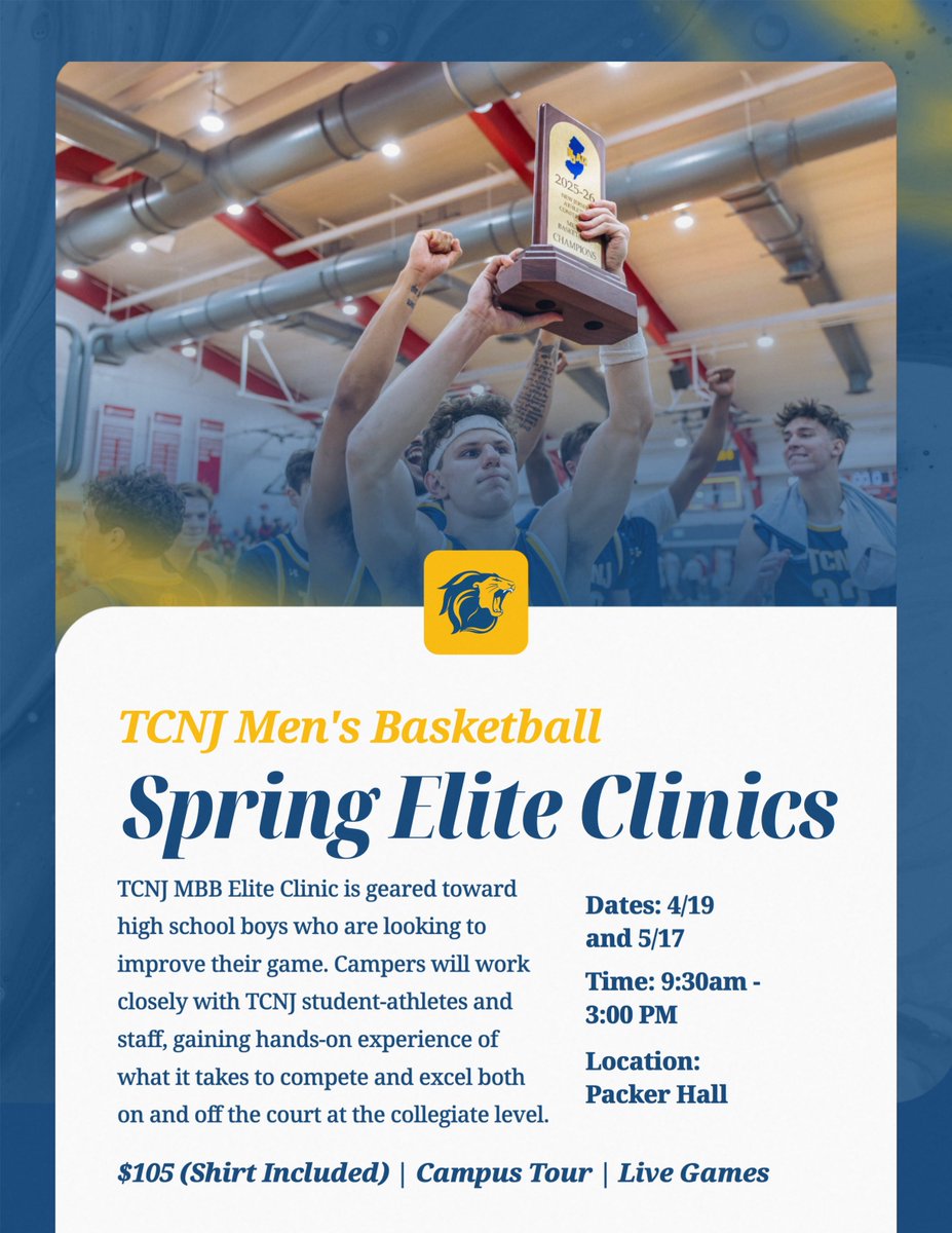 TCNJ Men’s Basketball tweet media