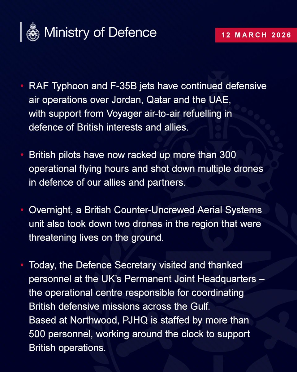 Ministry of Defence 🇬🇧 tweet media