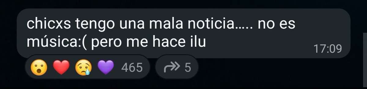 no es música pero si a violeta le hace ilusión me basta y me sobra