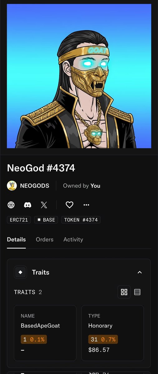 Based Ape Goat 🍌 tweet media