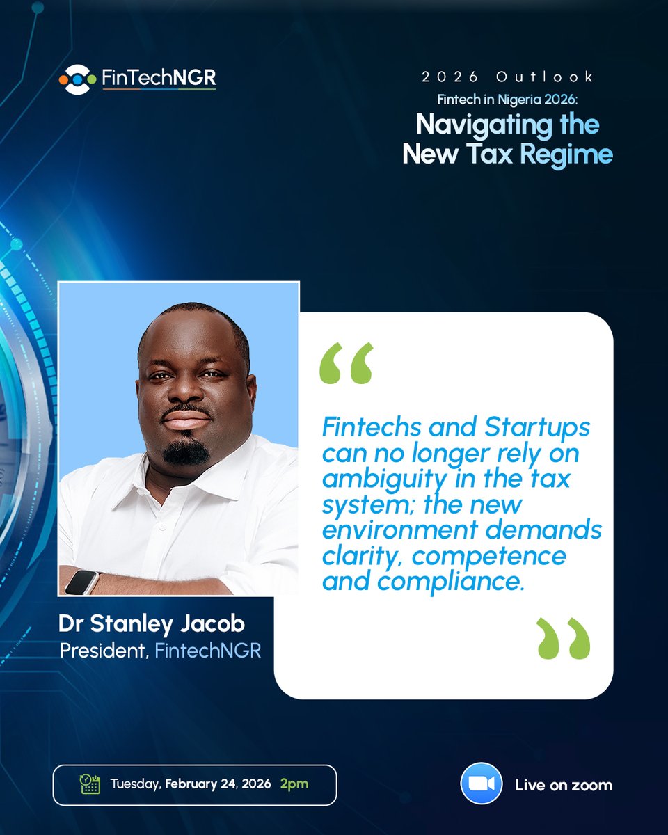 FINTECH ASSOCIATION OF NIGERIA tweet media