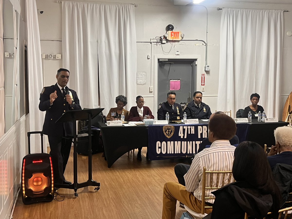 NYPD 47th Precinct tweet media