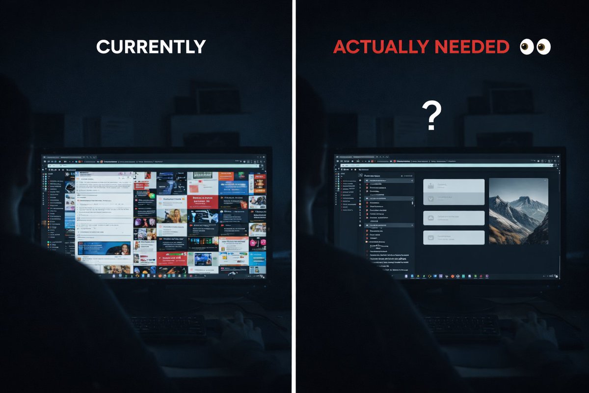 UAX1027022's tweet photo. Productivity isn’t about how many tabs are open, it’s about how many decisions are unfinished.
How many tabs do you have open right now and how many actually matter? 👀📖
#Focus #Productivity #UAX https://t.co/tPktRFmGSM