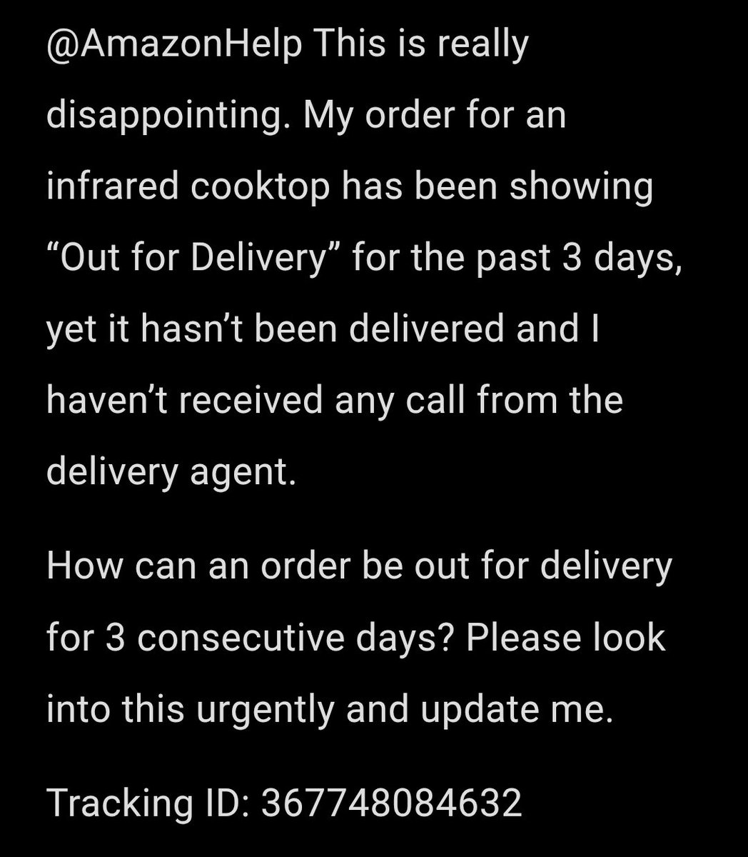 jitendratank95's tweet photo. #Amazon #AmazonDelivery #CustomerExperience @amazonIN https://t.co/1d7Q8Z7BcG