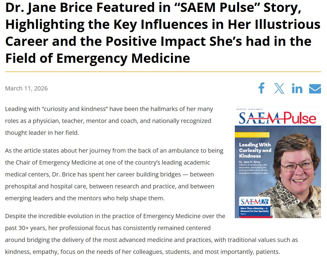 UNC Emergency Medicine tweet media