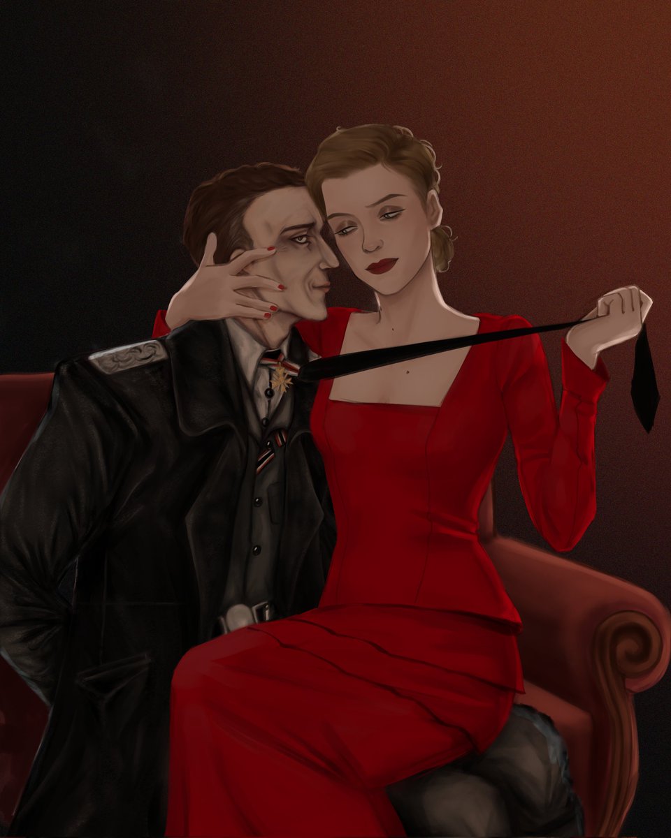 ul_leninaa's tweet photo. Shoshanna and Hans #fanart #art #hans https://t.co/5GBRbIXEYM