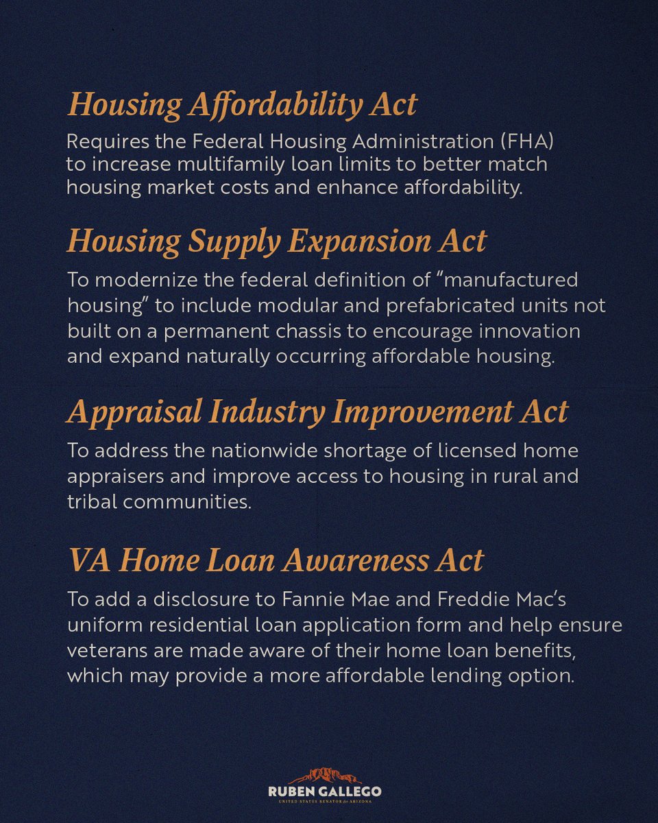 Senator Ruben Gallego tweet media