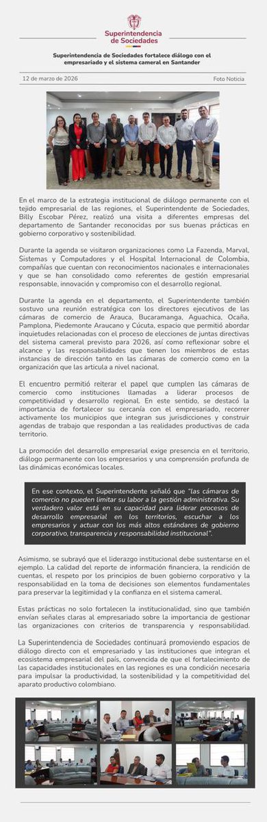 Superintendencia de Sociedades tweet media