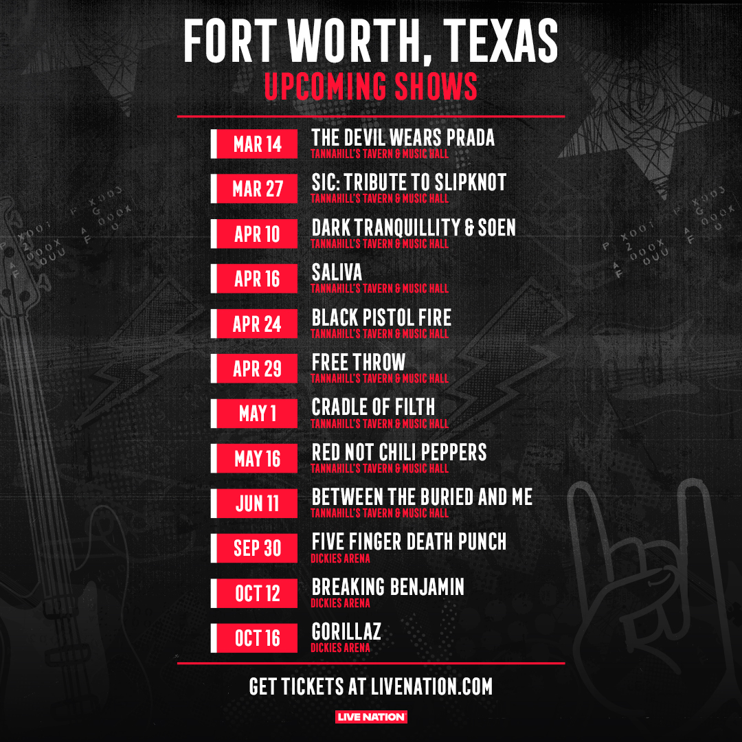 Live Nation DFW tweet media