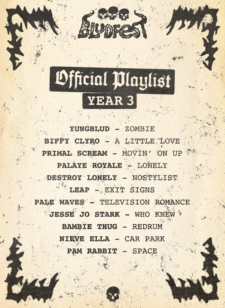 BLUDFEST tweet media