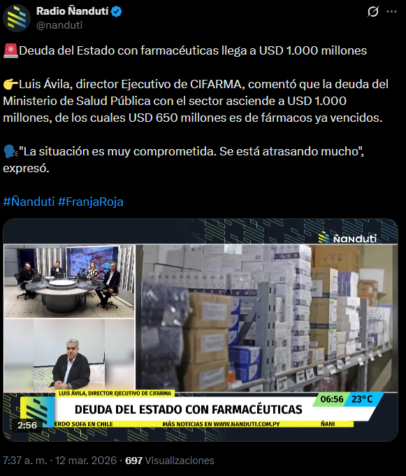 sebaalvareza's tweet photo. Somos grado de inversión, es decir, los de afuera ¡nos certificaron como buenos pagadores de deuda!

Pero a los de adentro, les debemos y no les pagamos. Y como hay que continuar maquillando el déficit fiscal,  el MEF acude al Factoring.

NUEVO NEGOCIO FINANCIERO EN PUERTA🧵 https://t.co/hu7CFVQl8J