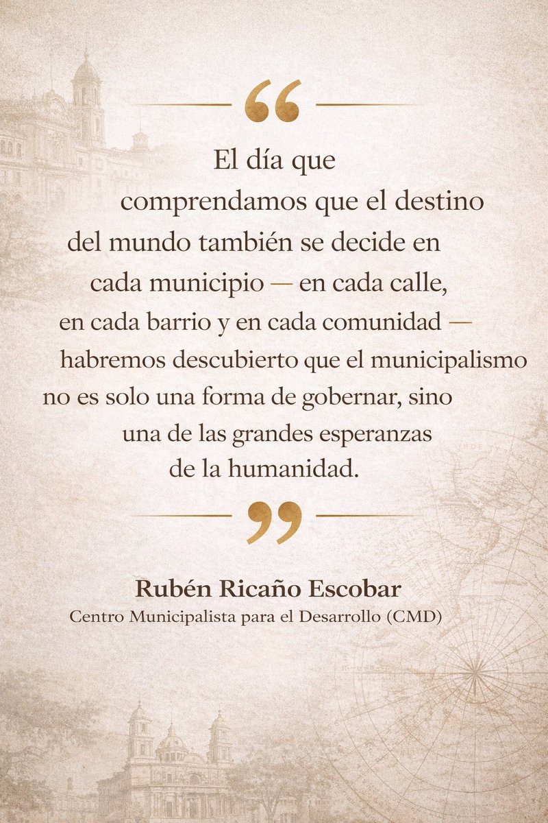 CENTRO MUNICIPALISTA tweet media