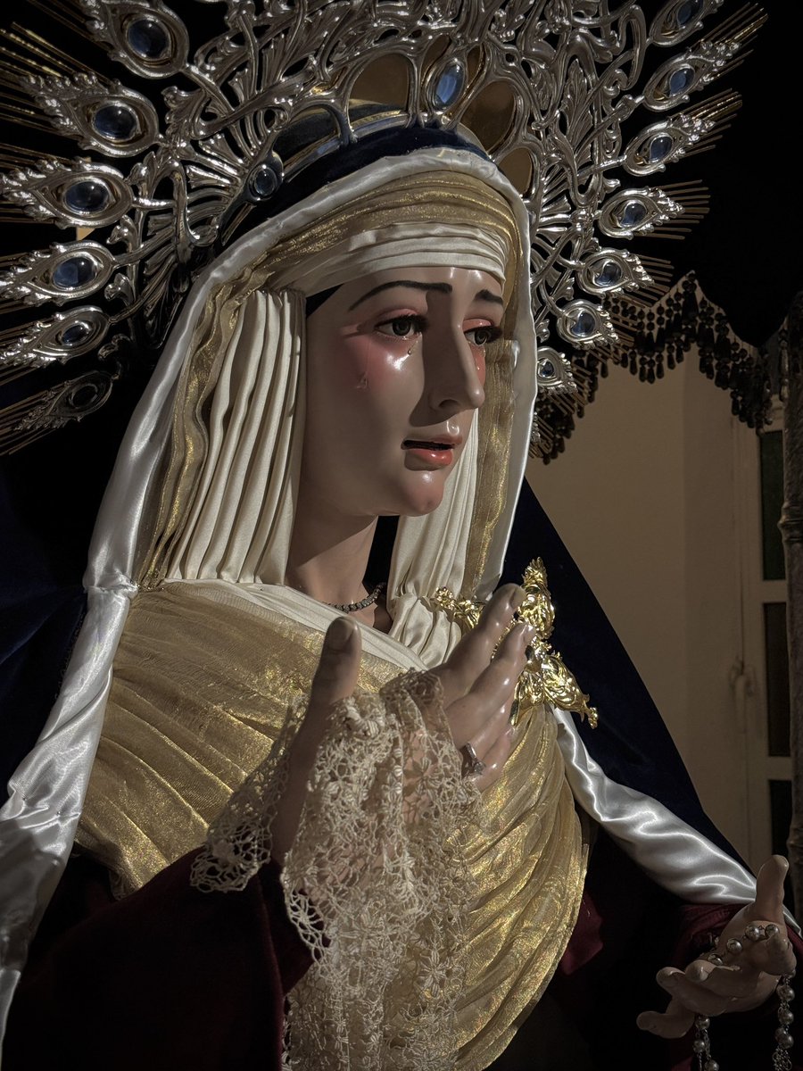 elllamadorcsr's tweet photo. La Virgen del Dulce Nombre ya en el paso @DNBellavista https://t.co/jKf3DuQygM