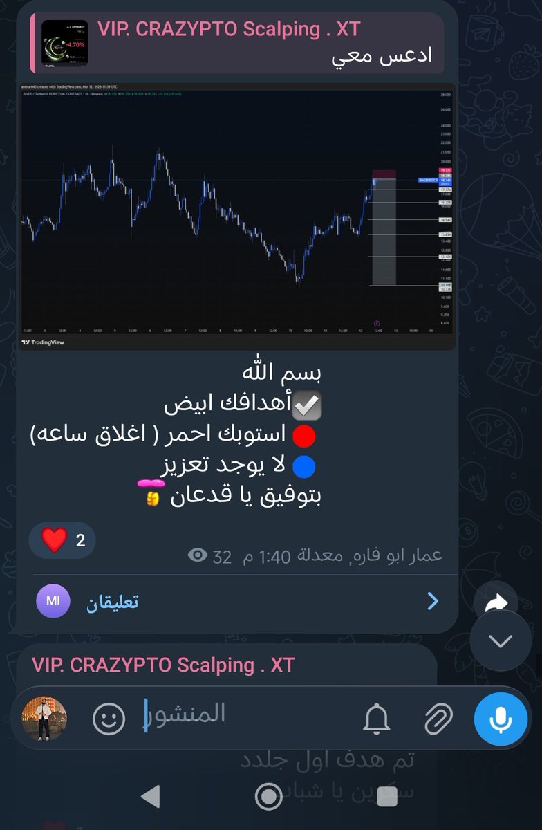 CrazyTrading3's tweet photo. 🚀 تم سحق الهدف الأول بنجاح!
مبارك لكل من التزم بالتوصية ⭐️
القادم أقوى بإذن الله 🔥
📢 دعمكم يفرق معنا
اعملوا إعادة نشر للمنشور عشان توصل النتائج لأكبر عدد ✍
#Crypto #Trading #Scalping #CrazyCrypto