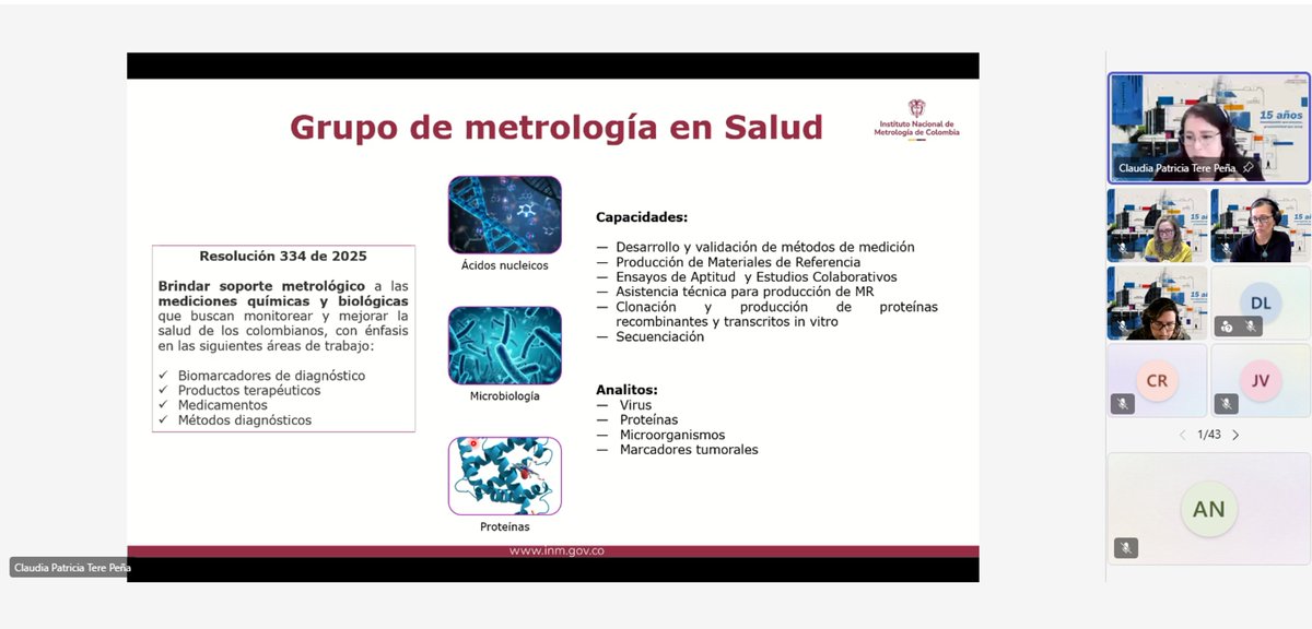 Instituto Nacional de Metrología - INM de Colombia tweet media