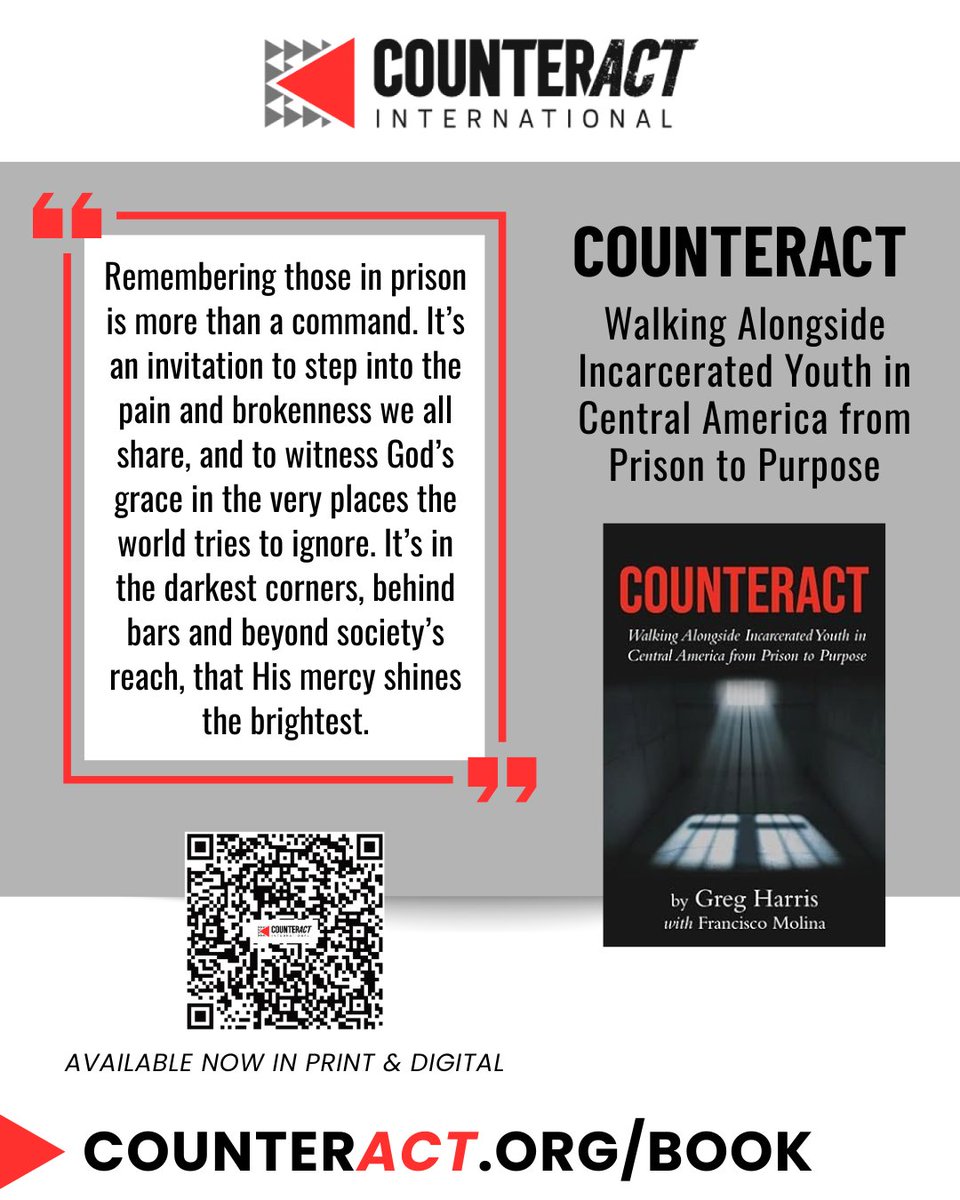 CounteractIntl's tweet photo. This new book offers a rare, behind-the-scenes look at transformation happening in some of the hardest places — and the role ordinary people can play in changing the trajectory of a life.

LEARN MORE: https://t.co/AarockOaat https://t.co/nvdgPboPSY