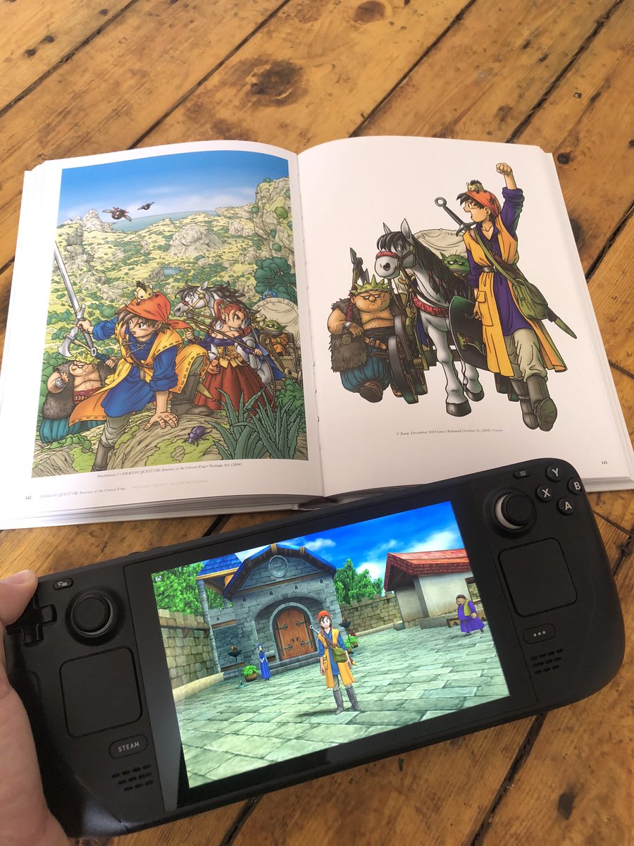 I really want Dragon Quest VIII to be the next one to get a Remaster for modern platforms 🐲

Dragon Quest VIII is my 3rd favorite JRPG ever.

The perfect cast of characters, amazing story and soundtrack, gorgeous art direction.