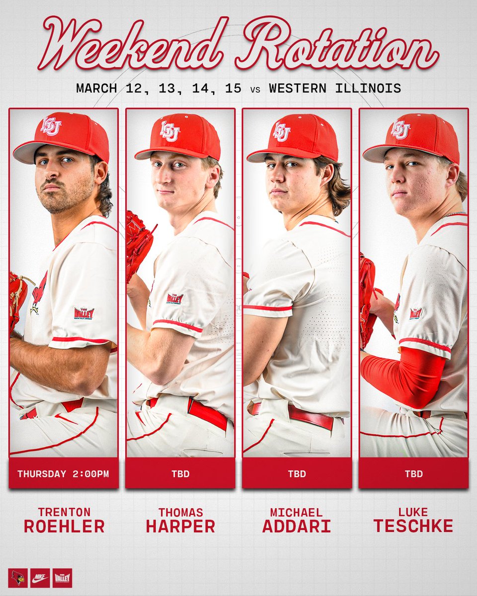 RedbirdBaseball's tweet photo. 4 game series against the Leathernecks on deck https://t.co/95ujLOewGQ