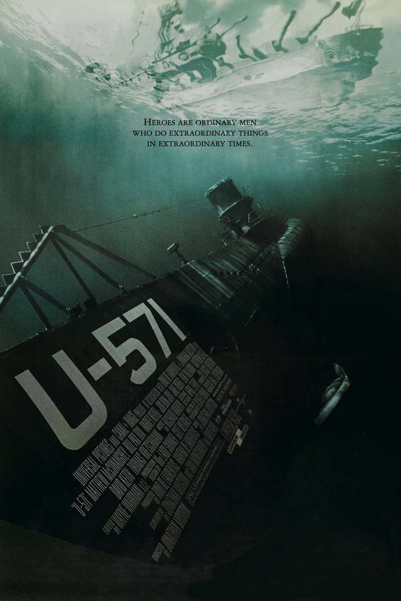 Kinter_'s tweet photo. 118. U-571 (Jonathan Mostow, 2000) 🔝 https://t.co/POtjCkcEIM